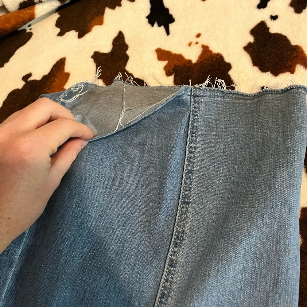 Seamed Flare Jeans - Picture 4 of 6